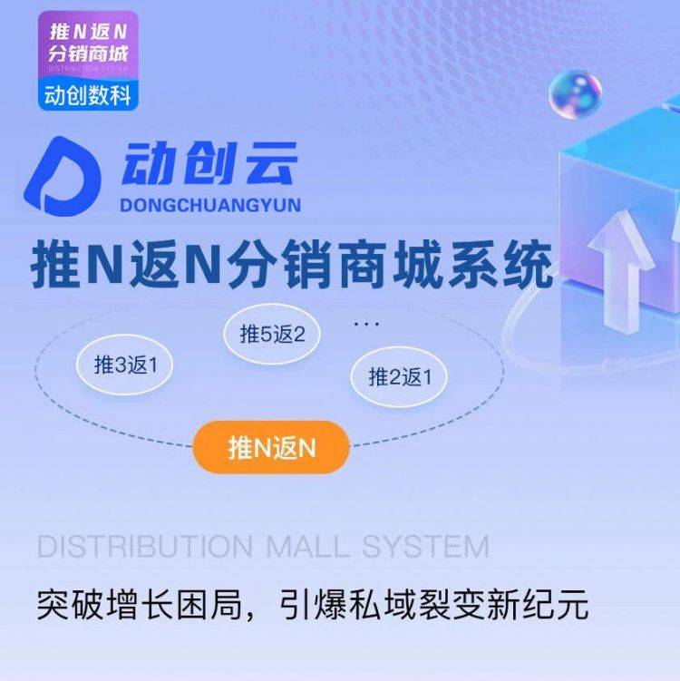 动创云・推 N 返 N 分销商城系统