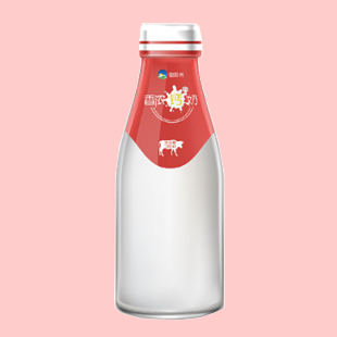 高钙牛奶